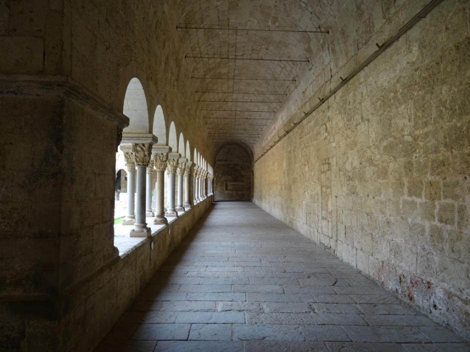 Ala del claustre del monestir de Sant Cugat del Vallès