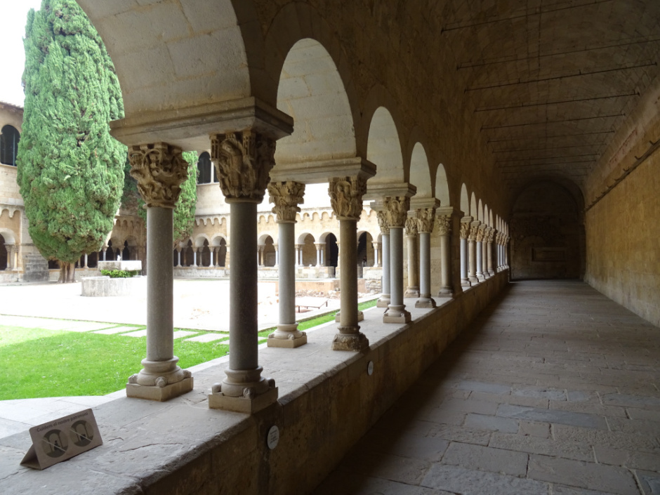 Ala del claustre del monestir de Sant Cugat del Vallès