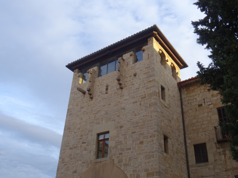 Torre de l'Homenatge del Palau Abacial
