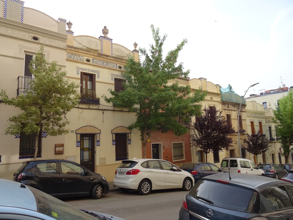 Fotografia panoràmica de la Barriada Vallès