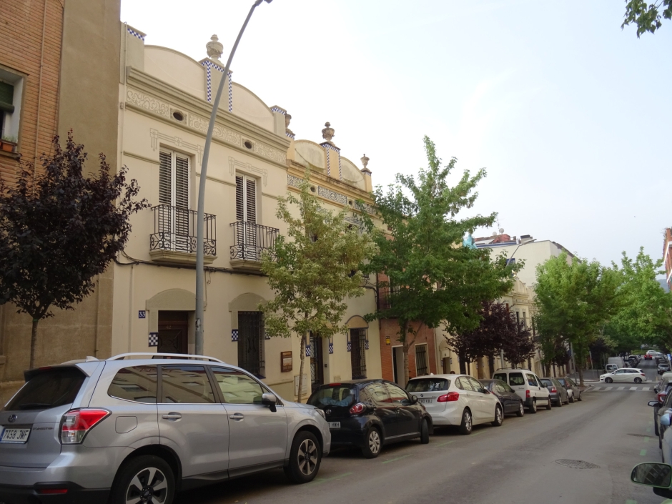 Fotografia panoràmica de la Barriada Vallès