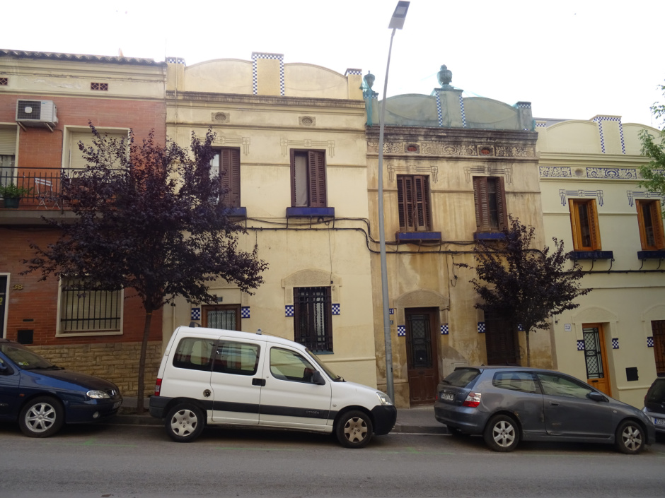 Fotografia panoràmica de la Barriada Vallès