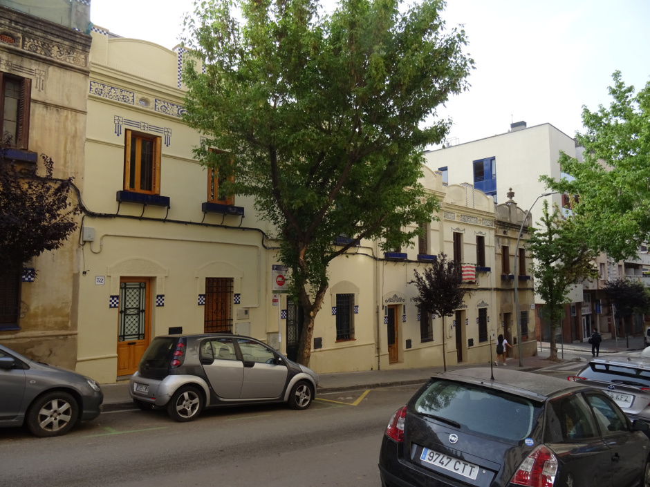 Fotografia panoràmica de la Barriada Vallès