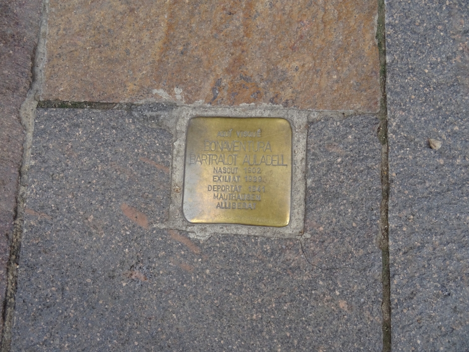 Stolpersteine de Bonaventura Bartralot Auladell