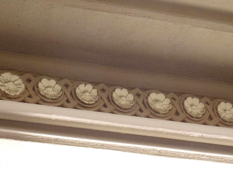 Detall decoratiu de Cal Guillem