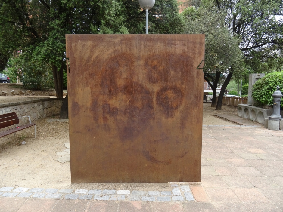 Part del monument de Rafael Casanova