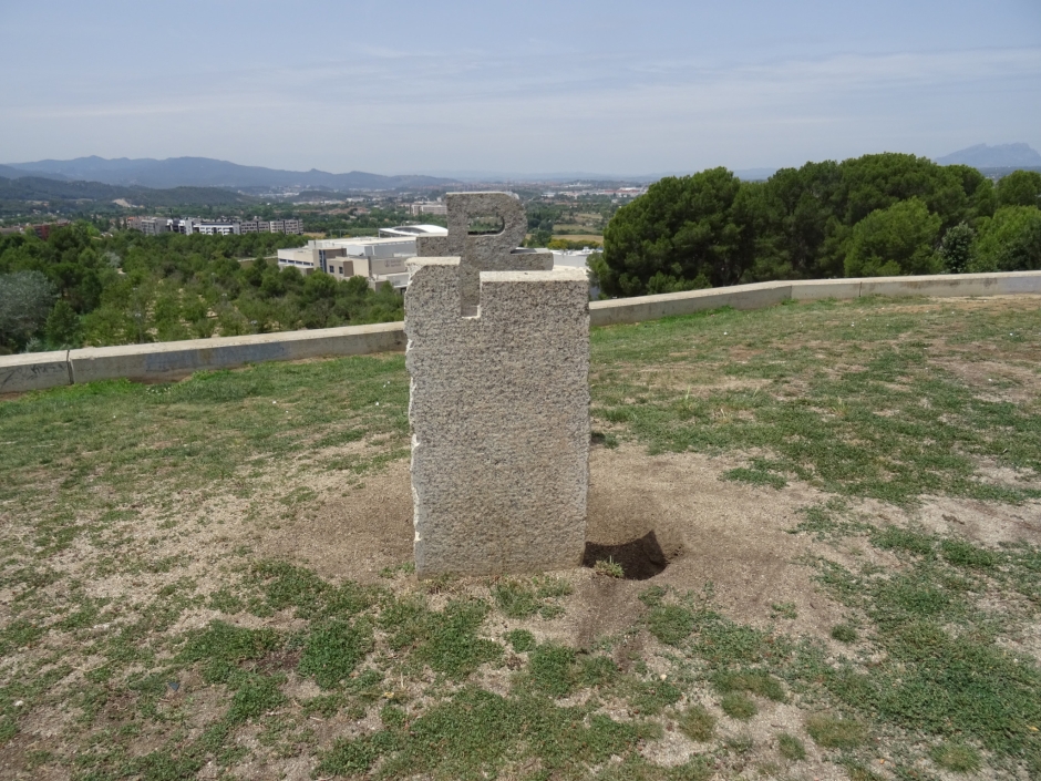 Monument Rosa dels Vents: Vent de Ponent.