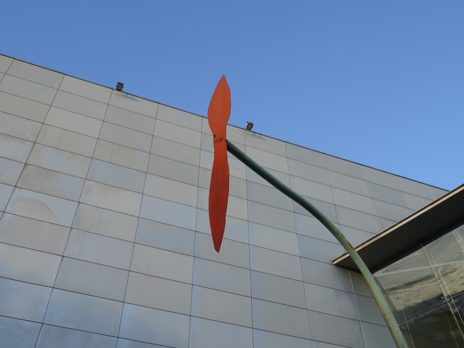 Detall de l'hèlix vermella