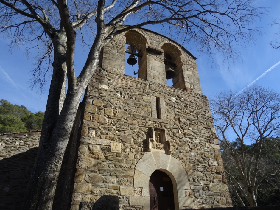 Façana de l'església de Sant Medir.