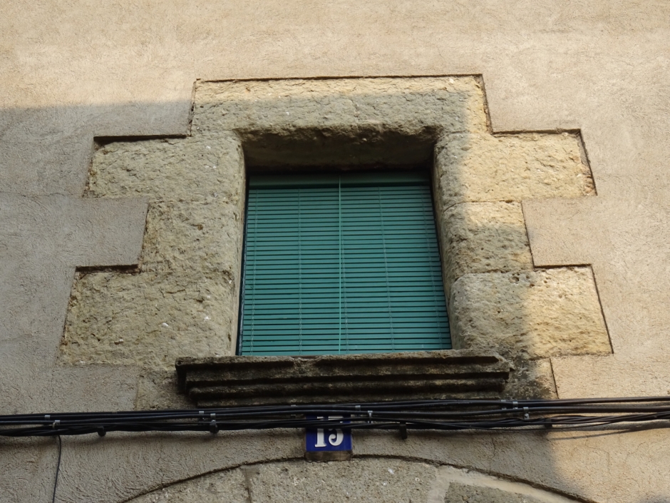 Finestra del primer pis de Cal Maset