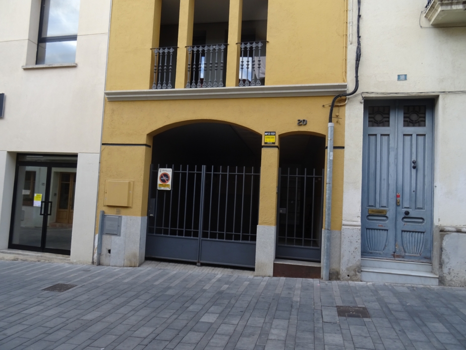 Planta baixa de la casa al carrer Sant Medir número 20