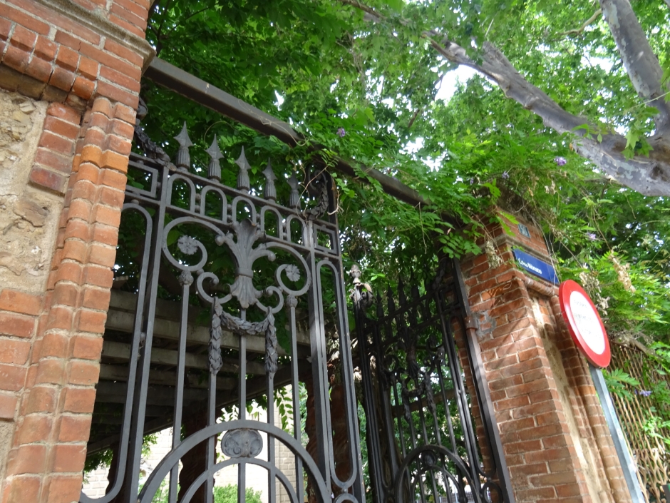 Cancell de la Casa Monès (Casa Mònaco).