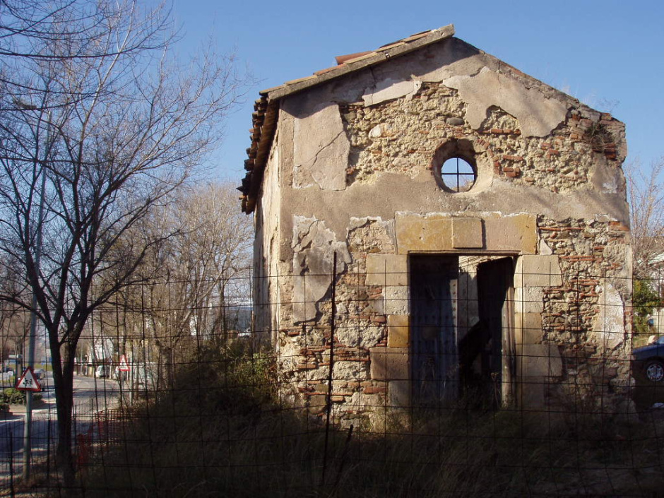 Ermita de Sant Domènec abans de la reforma el 2007 (Ajuntament de Sant Cugat del Vallès).