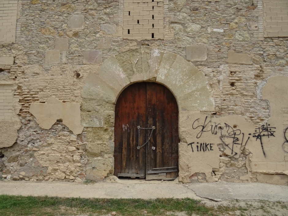 Portal de la masia de Can Canyameres
