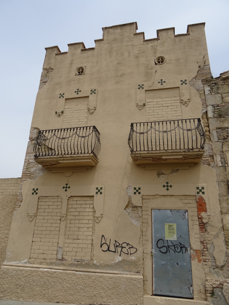 Cos modernista de la masia de Can Canyameres