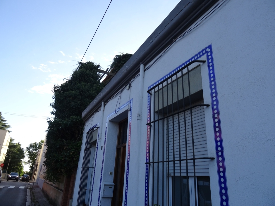 Detall ornamental de la casa del carrer Vilaseca número 11 (cases de Bartomeu Pujol).