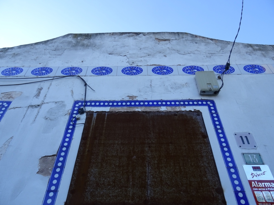 Detall ornamental de la casa del carrer Vilaseca número 13 (cases de Bartomeu Pujol).