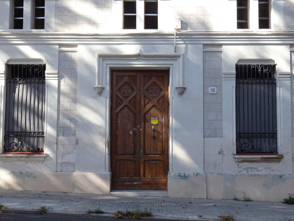 Planta baixa de la Casa Boixader.