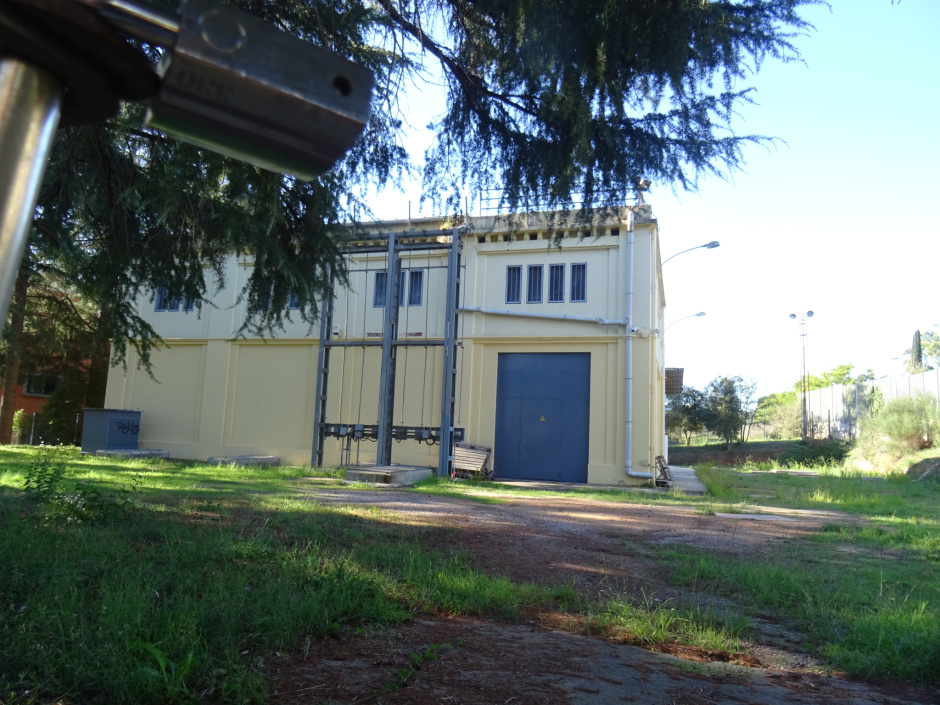 Subestació elèctrica dels Ferrocarrils de la Generalitat de Catalunya.