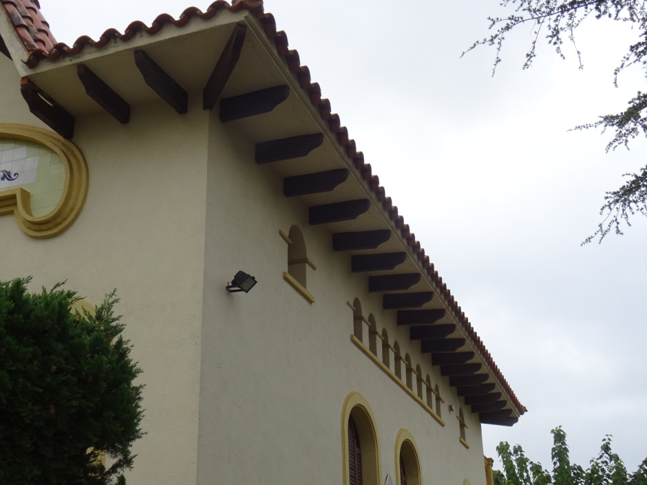 Ràfec del xalet Montserrat.