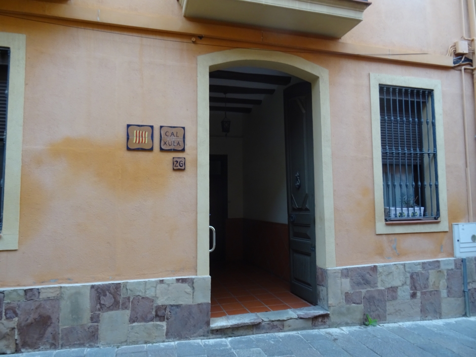 Portal d'entrada de Cal Xula.