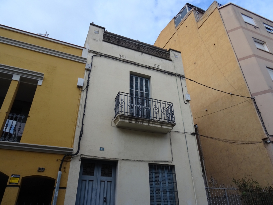 Part superior de la casa de Pere Llunell.