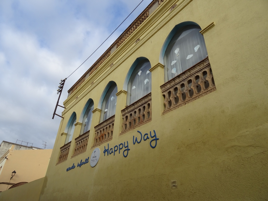 Galeria d'arcades de Cal Pruna.