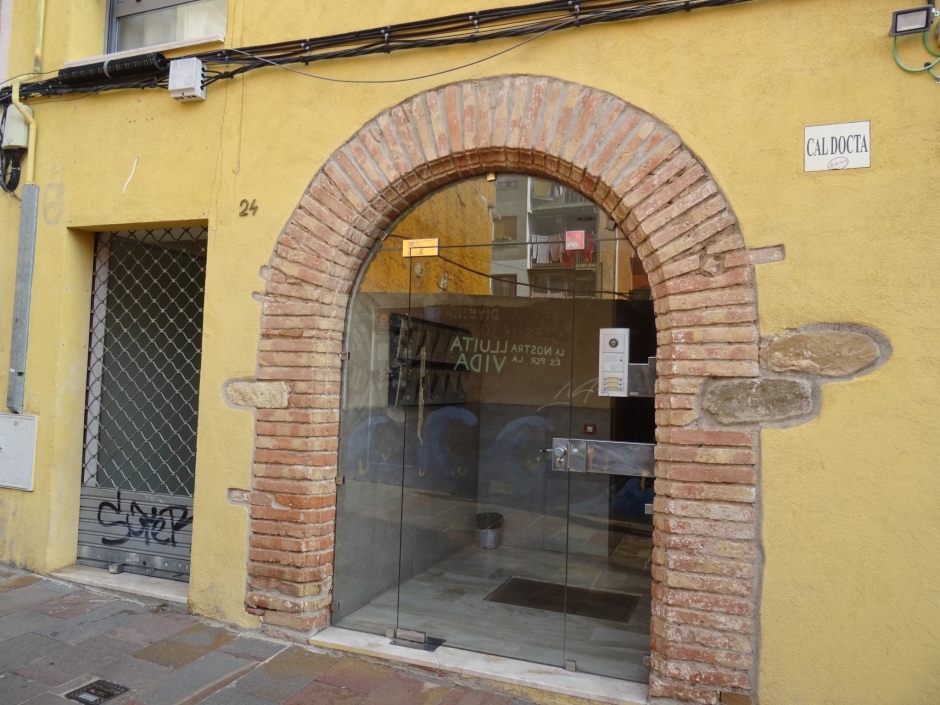 Portal de la casa Graset.