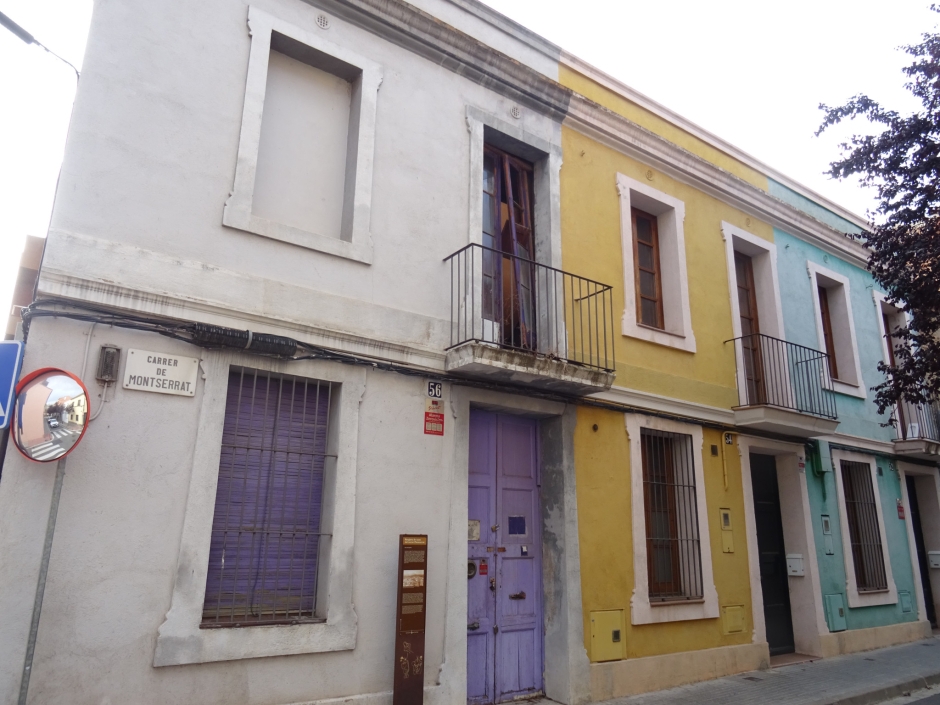 Cases de Joan Musella al carrer Montserrat.