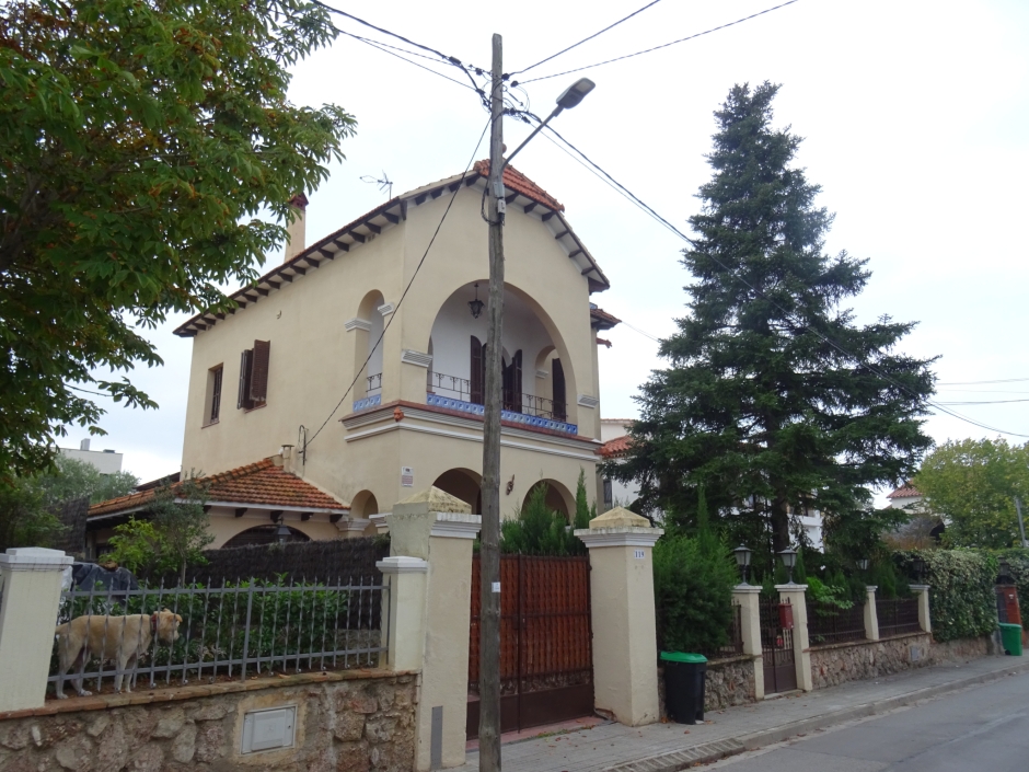 Xalet a la rambla del Jardí número 119.