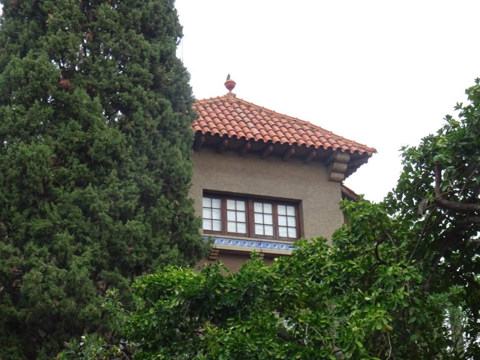 Part superior del xalet d'Eduard Ausió.