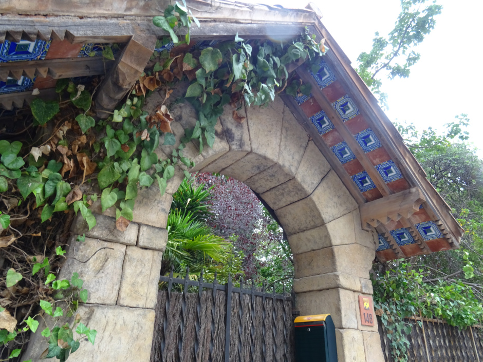 Cancell del xalet d'Eduard Ausió