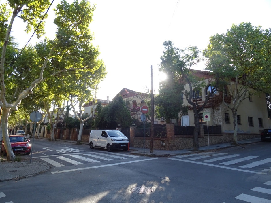 Xalets de Jaume Musella I al carrer Bergara.