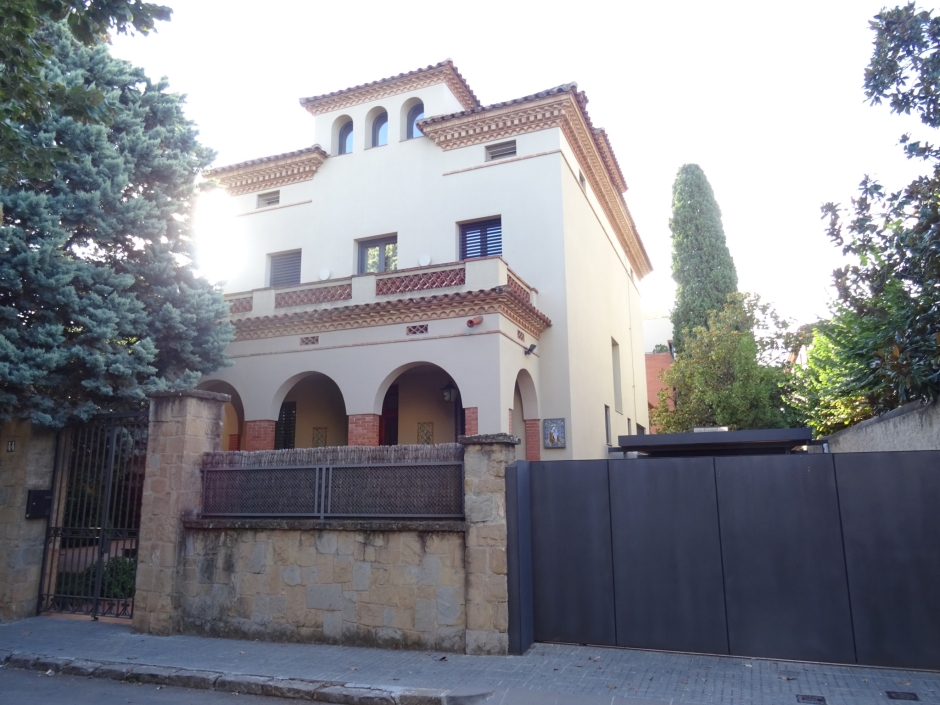 Xalet al carrer Bergara número 44.