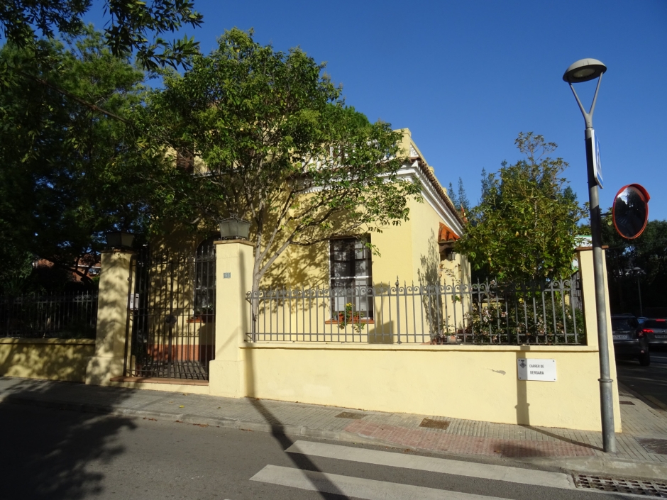 Xalet al carrer Bergara número 63.