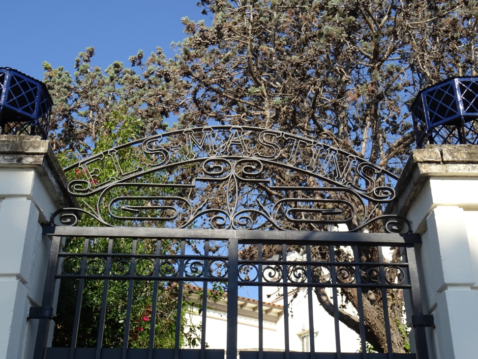 Cancell del xalet dels Mastins.