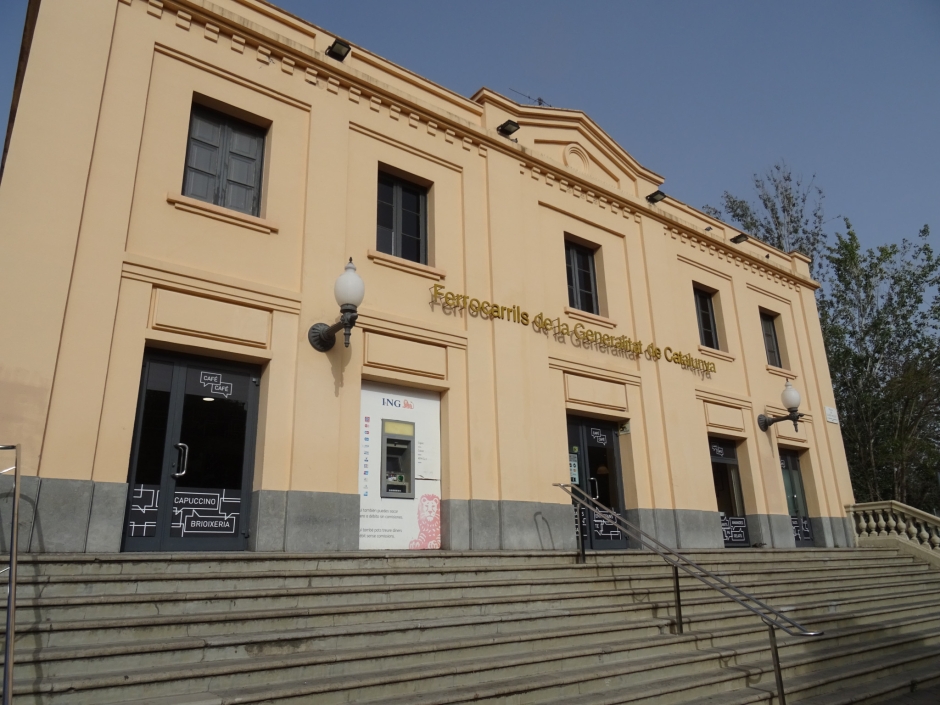 Estació de Sant Cugat Centre.