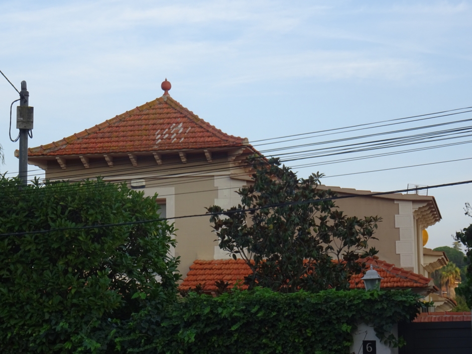 Part superior del xalet de Mercè Jacas.