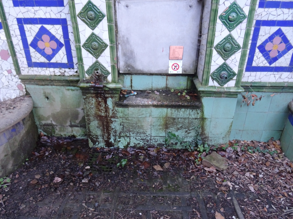 Part inferior de la font d'en Ribas.