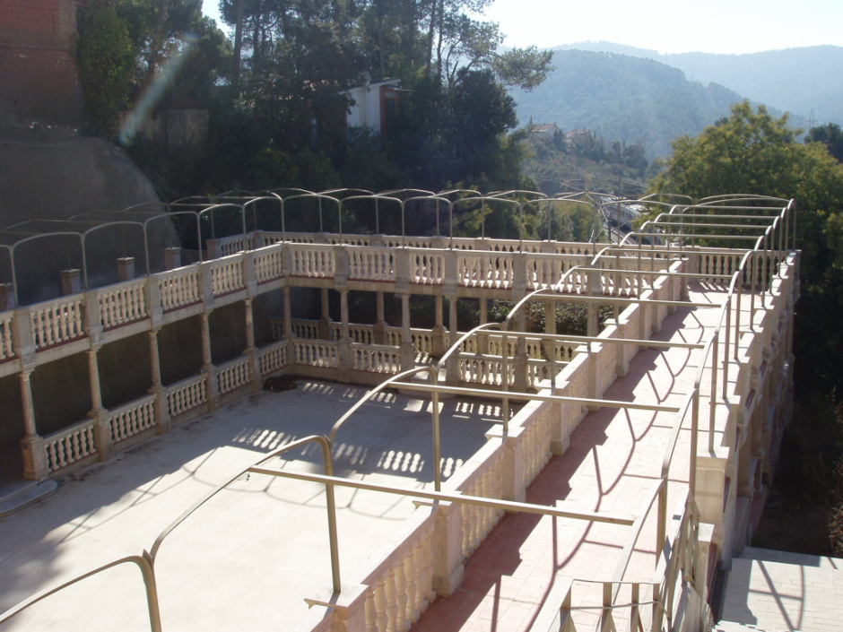 Pati del Casino de la Floresta (Ajuntament de Sant Cugat - 2005).