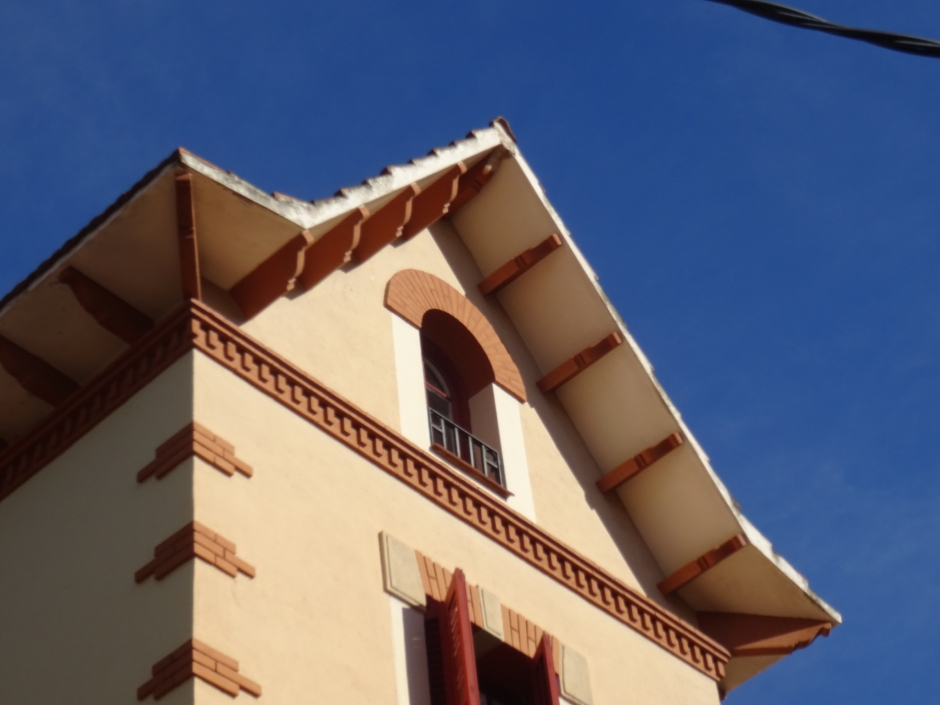 Part superior del xalet de Lluís López de Maria.