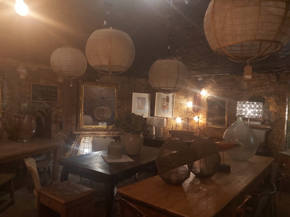 Interior d'un forn de la Fàbrica Barnils.