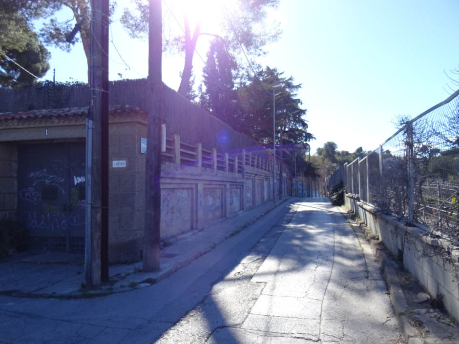 Mur de contenció de Villa Carmen.