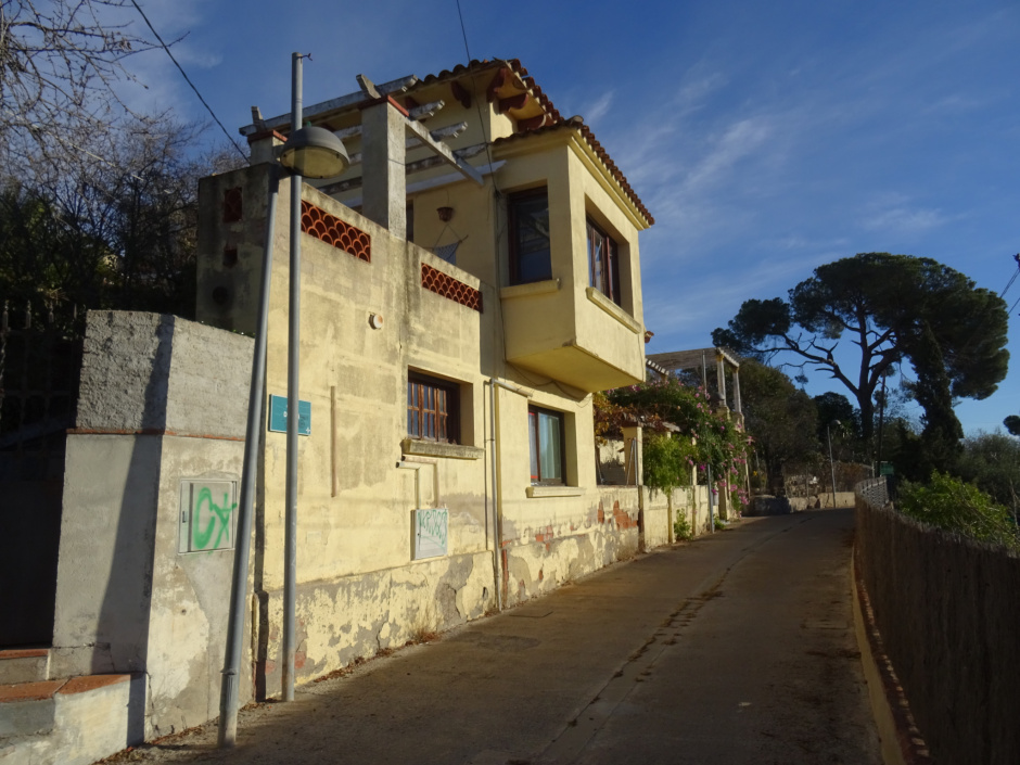 Xalet al carrer del Dipòsit número 19.