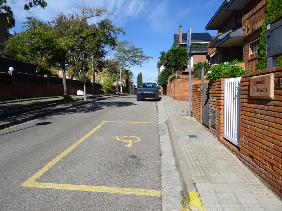 Sitges del carrer d'Elisenda