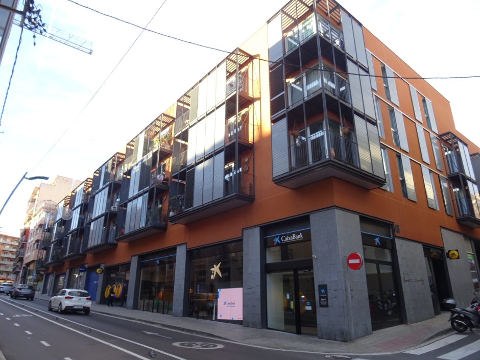 Jaciment arqueològic de l'església de Sant Sever. En aquesta illa de cases estaria situada l'antiga església.