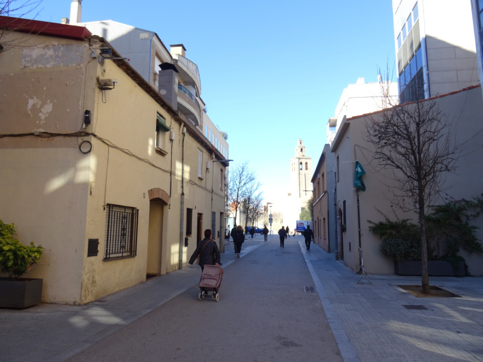 Renglera de cases del carrer de la Creu