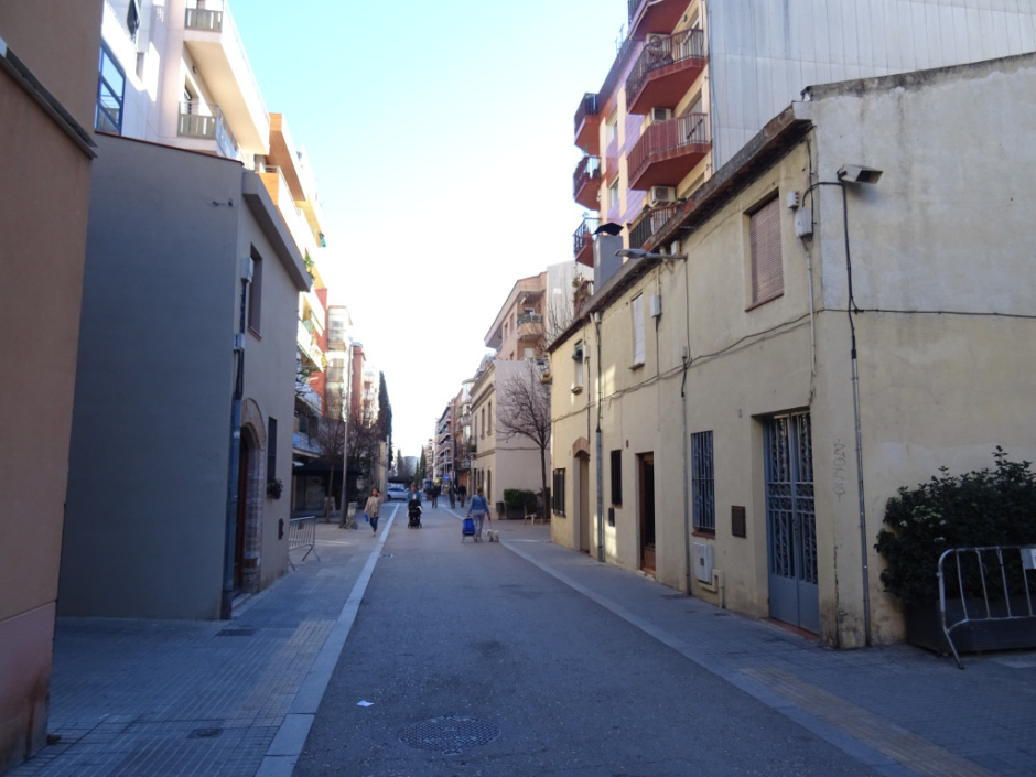 Renglera de cases del carrer de la Creu