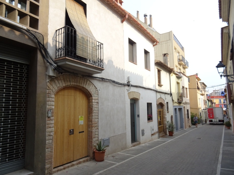 Renglera de cases del carrer Sabadell.