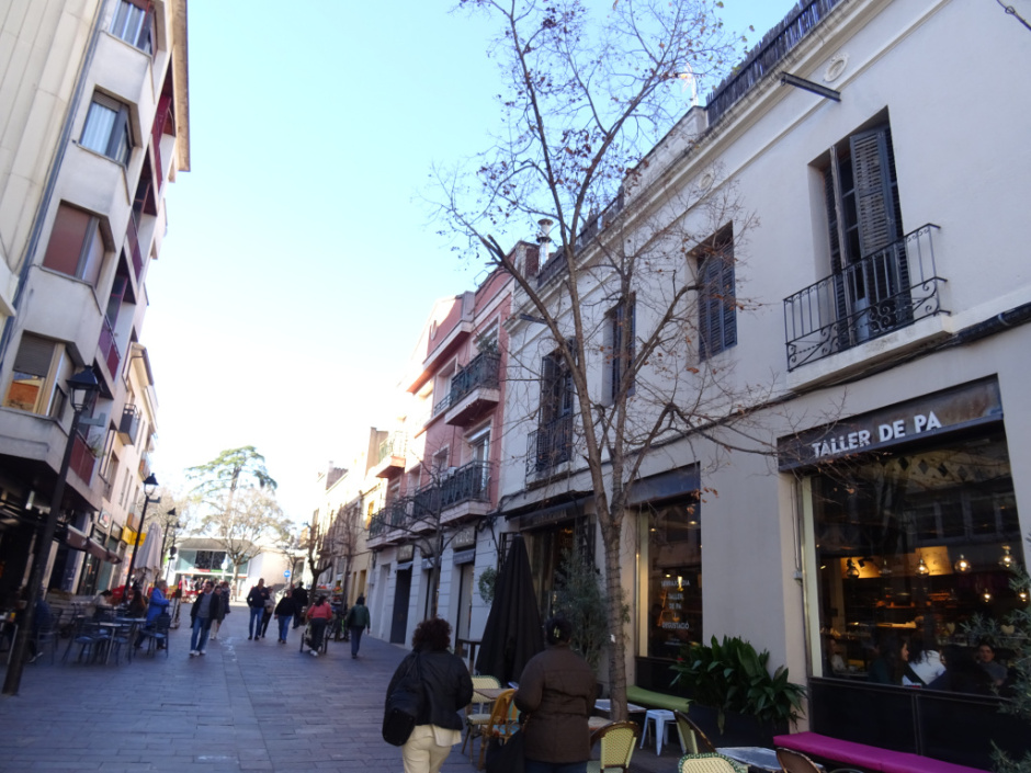 Renglera de cases del carrer Valldoreix